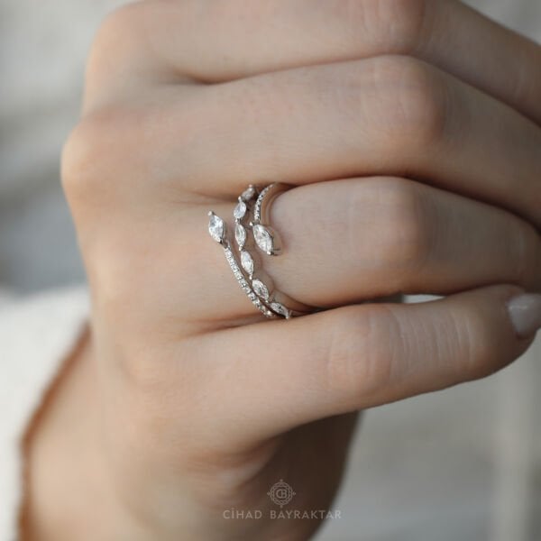 0,77 ct Pırlanta Tasarım Yüzük