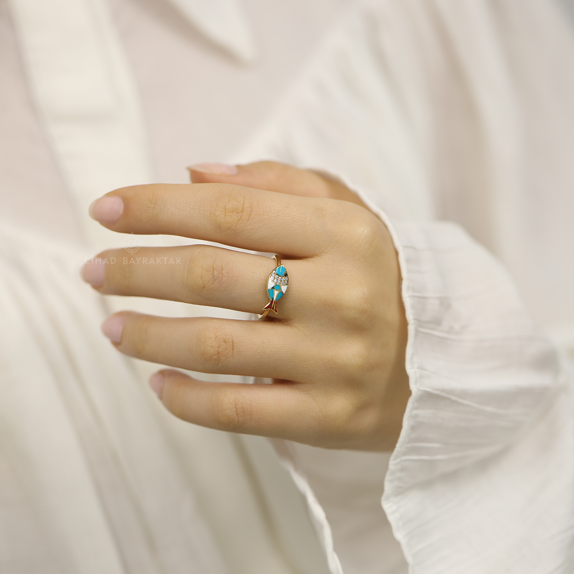 Balık Altın Yüzük