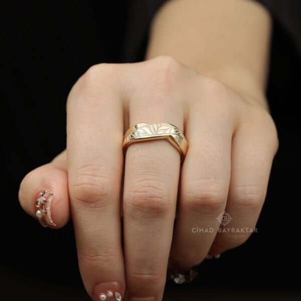 Cetaş Olivia Altın Yüzük