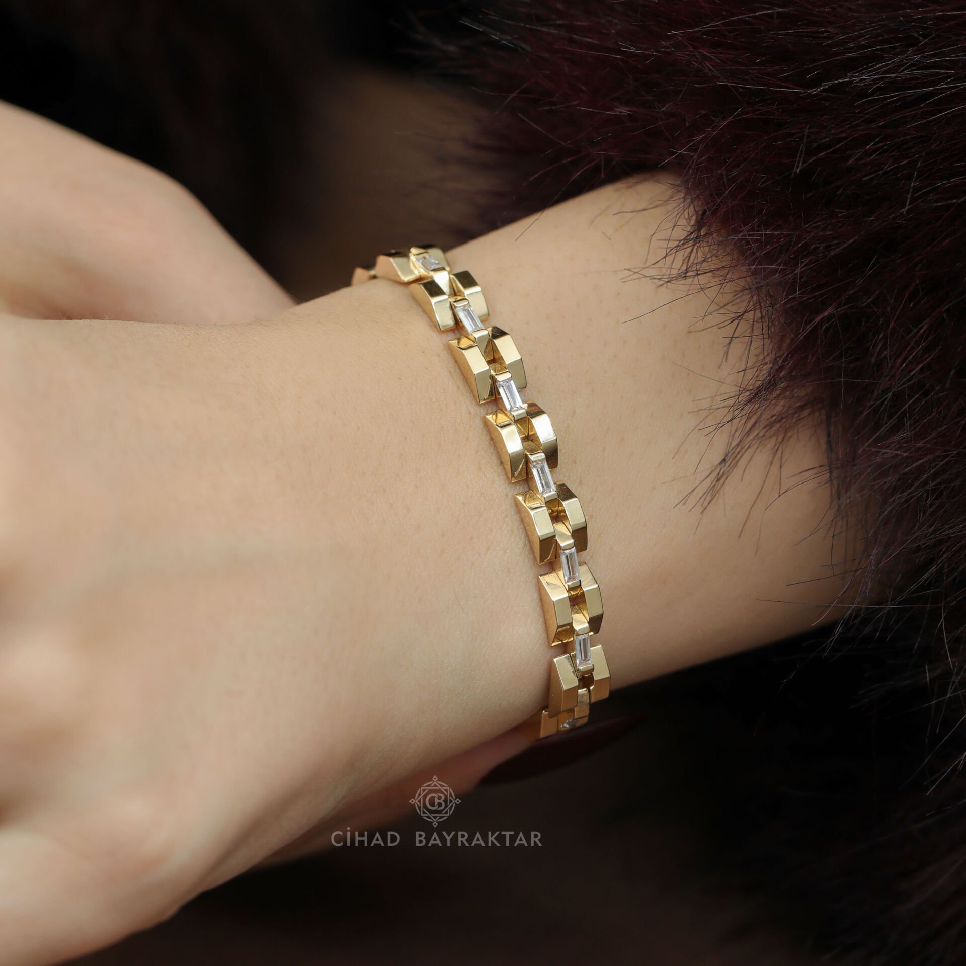 Ema Taşlı Bileklik