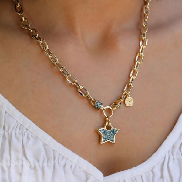 Cetaş Bluera Altın Kolye