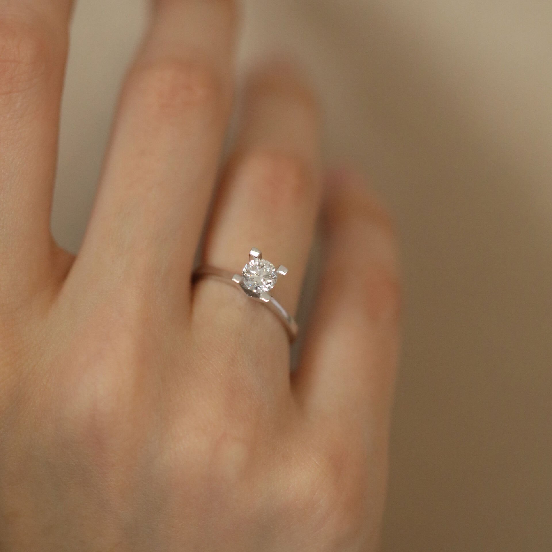 0,70 Ct. Pırlanta Yüzük