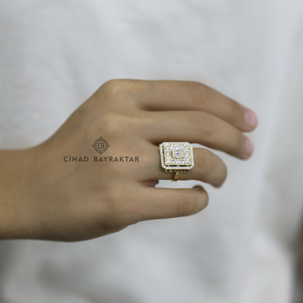 Baget Altın Yüzük