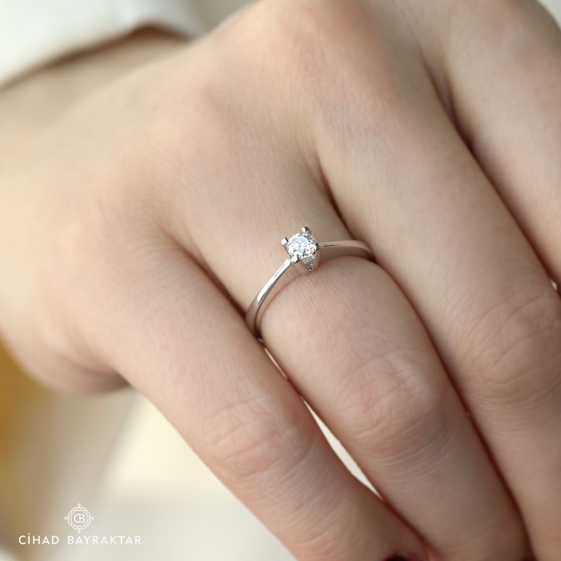 0,23 ct Pırlanta Tektaş Yüzük