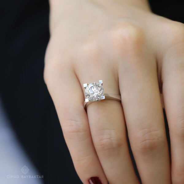 3.01 ct Pırlanta Tektaş Yüzük