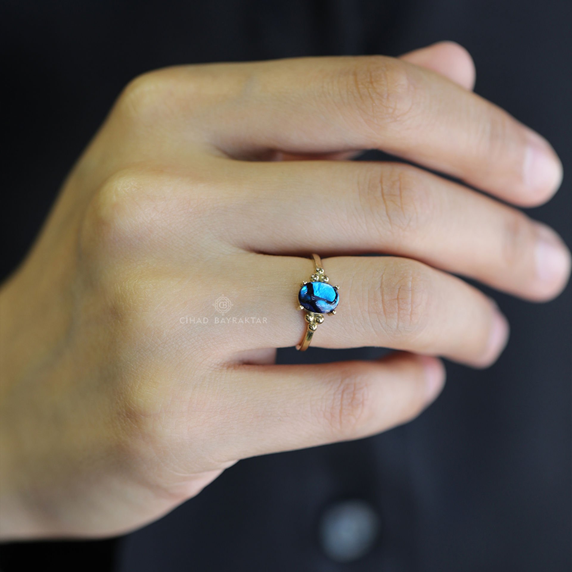 Mavi Çıtır Yüzük