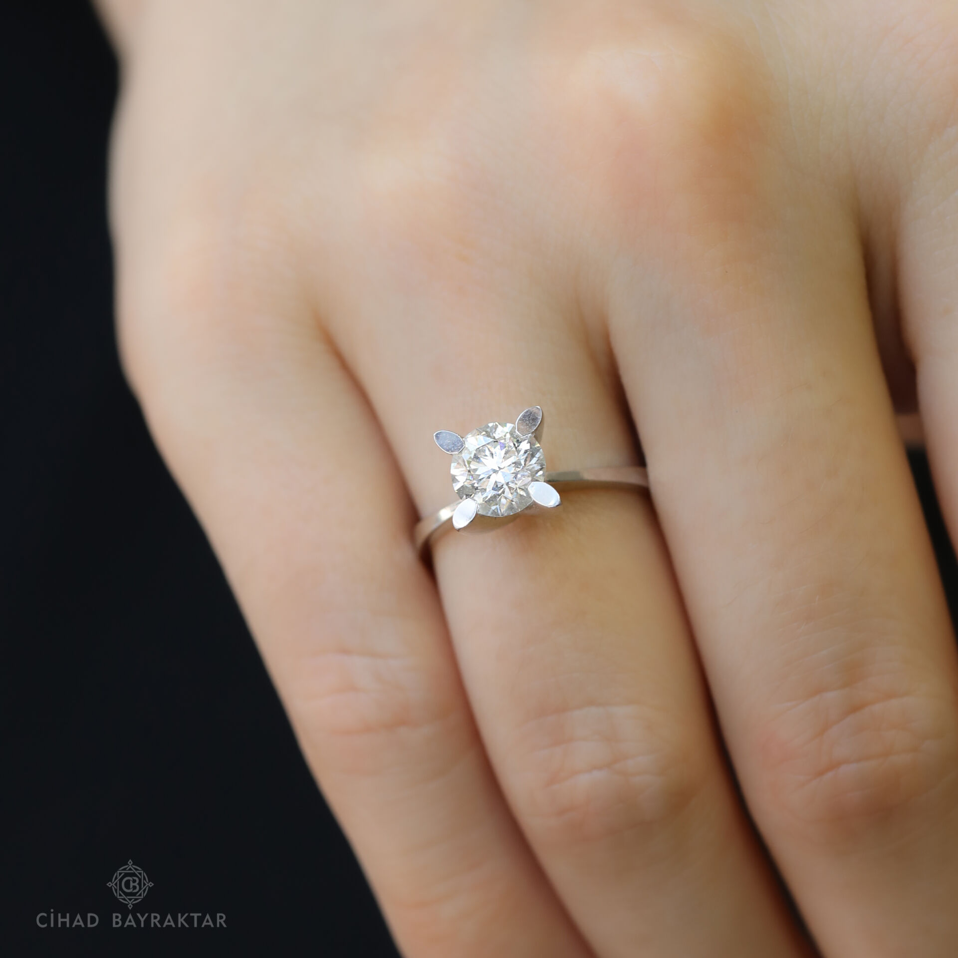 1.33 ct Pırlanta Tektaş Yüzük