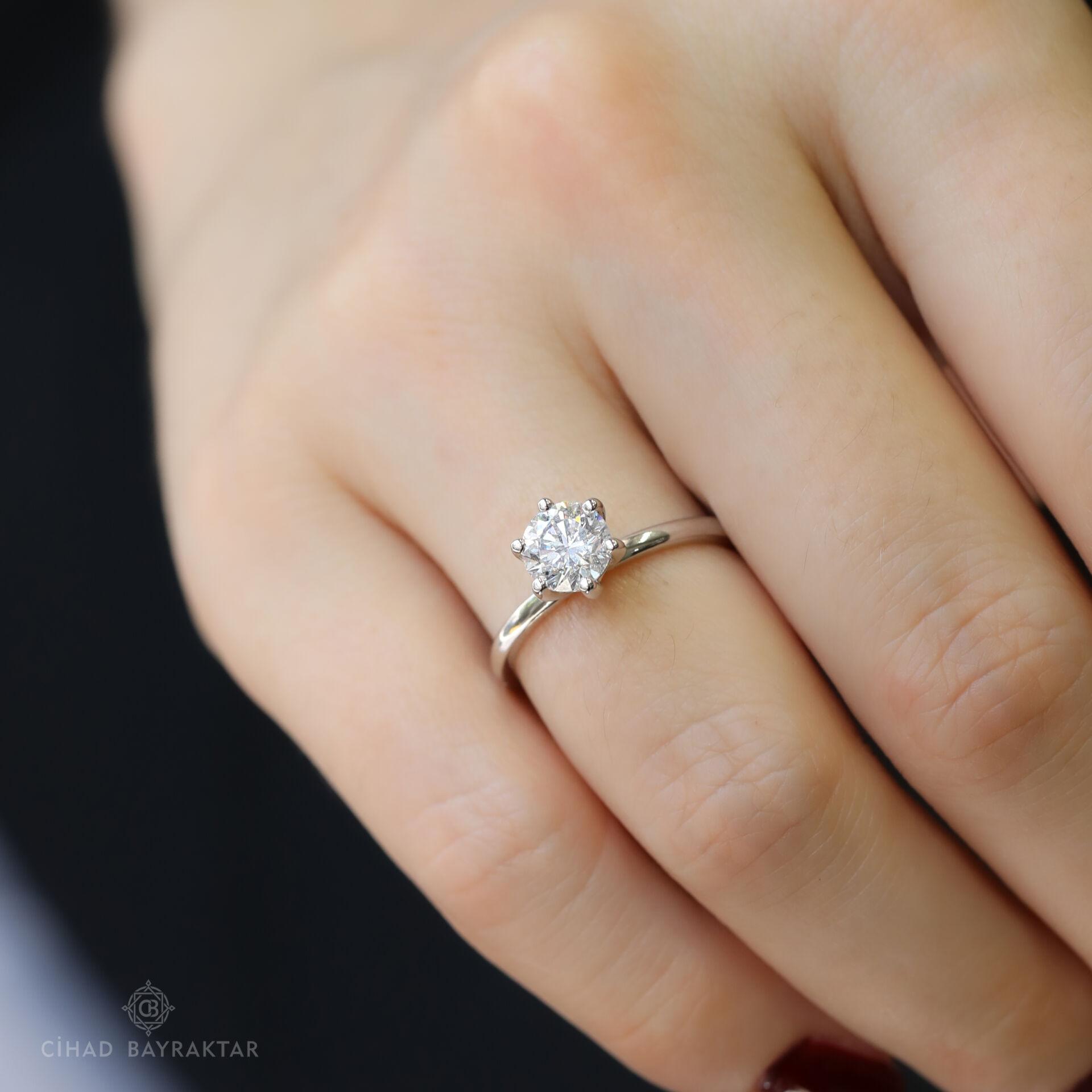1.02 ct Pırlanta Tektaş Yüzük