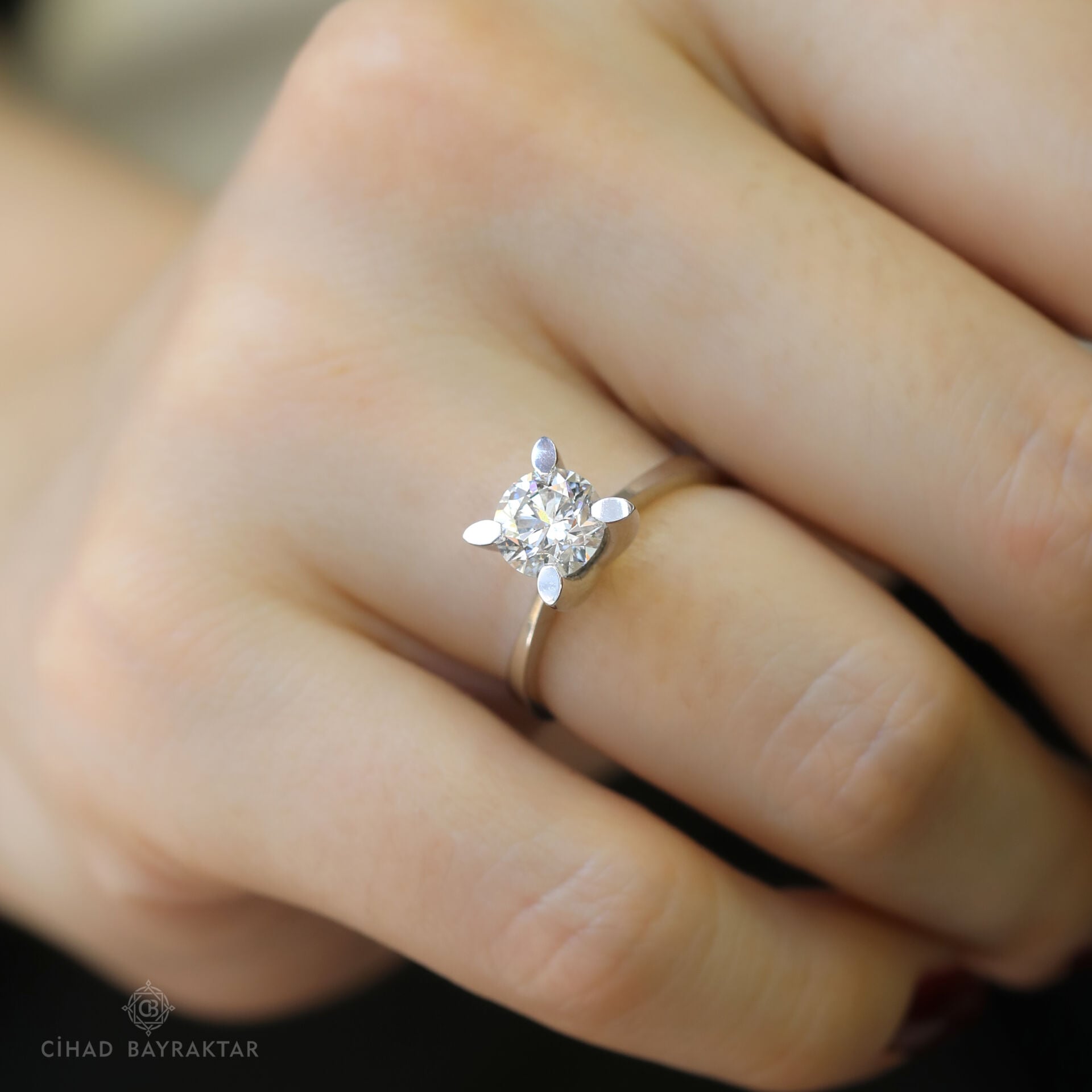 1.00 ct Pırlanta Tektaş Yüzük