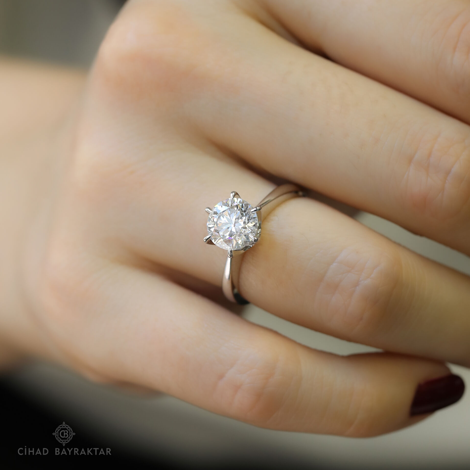 2.02 ct Pırlanta Tektaş Yüzük