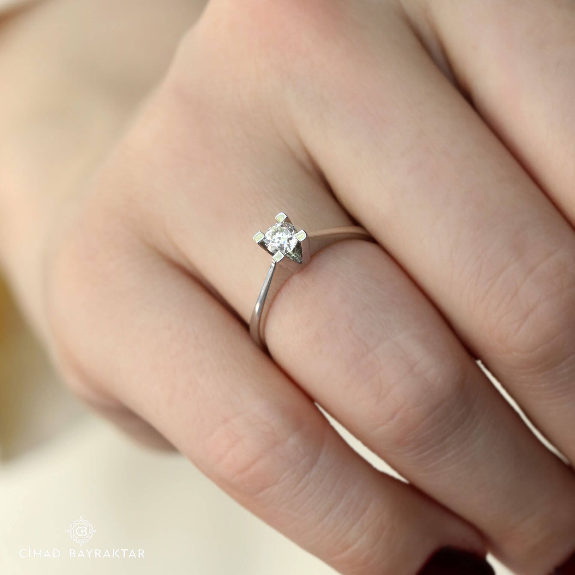 0,31 ct Pırlanta Tektaş Yüzük