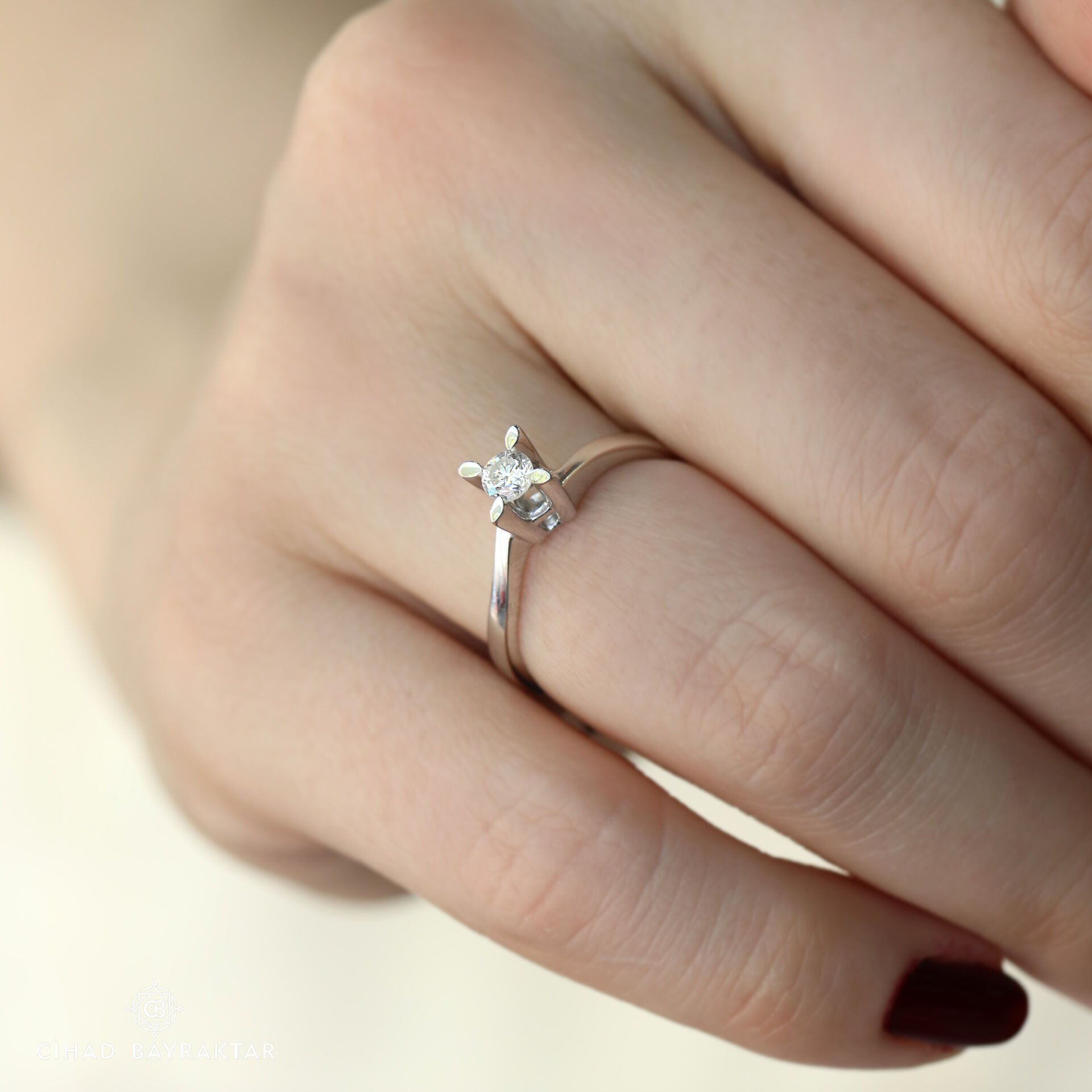 0,23 ct Pırlanta Tektaş Yüzük