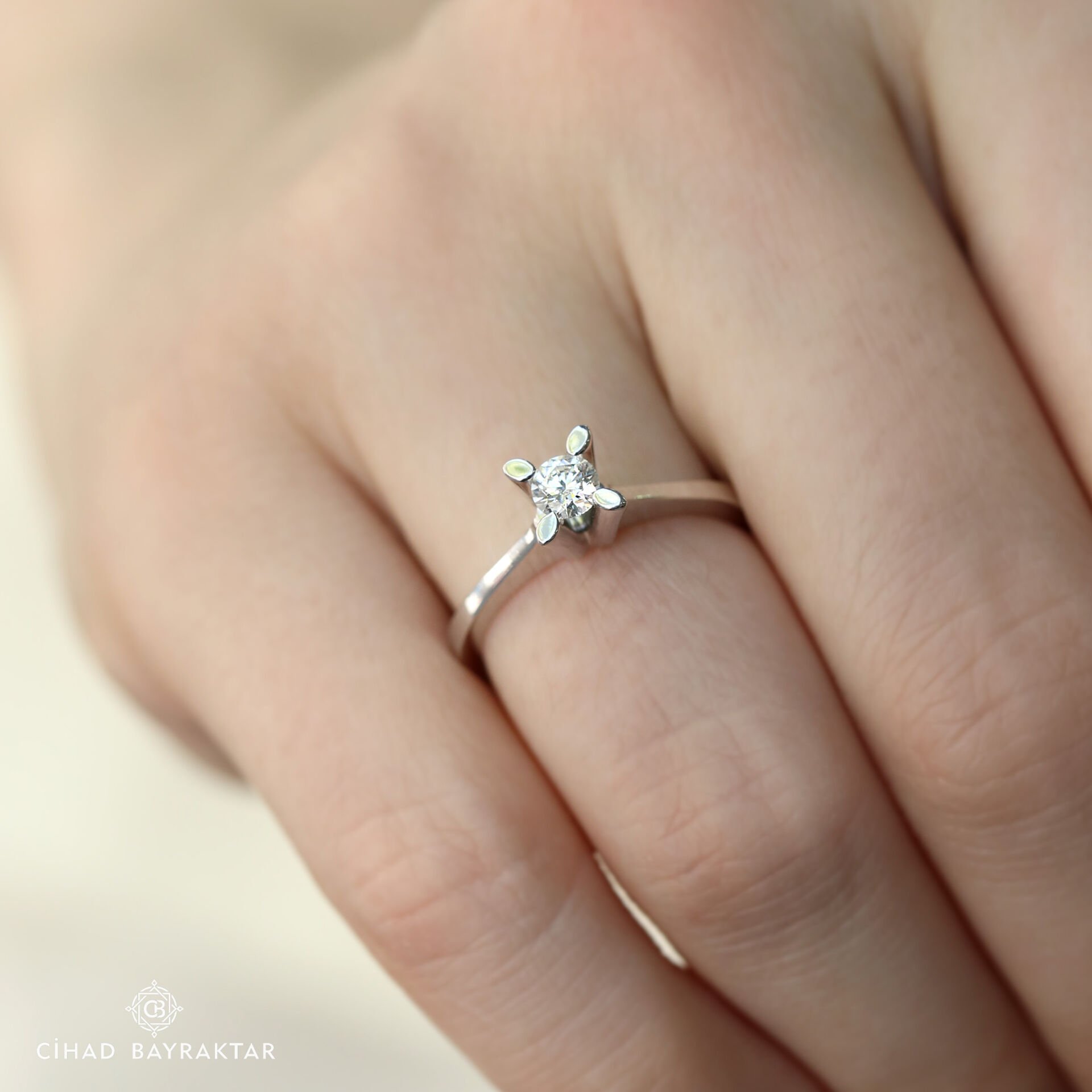 0,25 ct Pırlanta Tektaş Yüzük