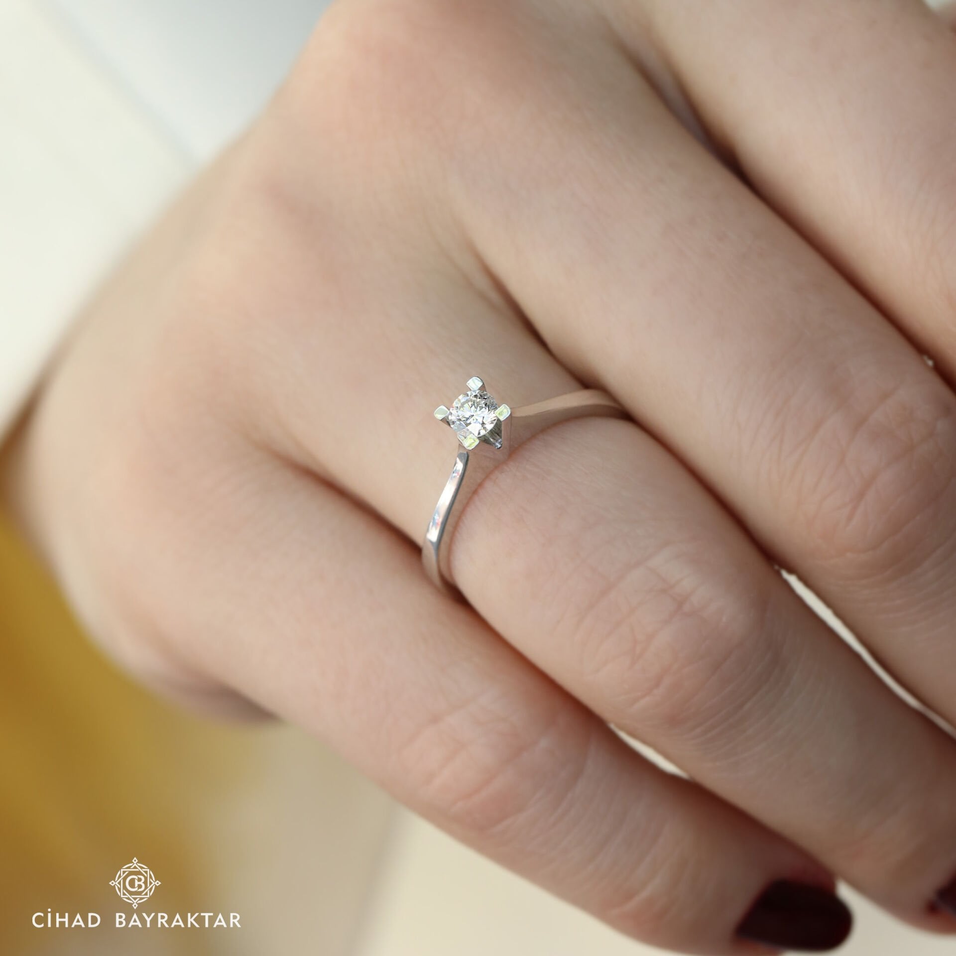 0,23 ct Pırlanta Tektaş Yüzük