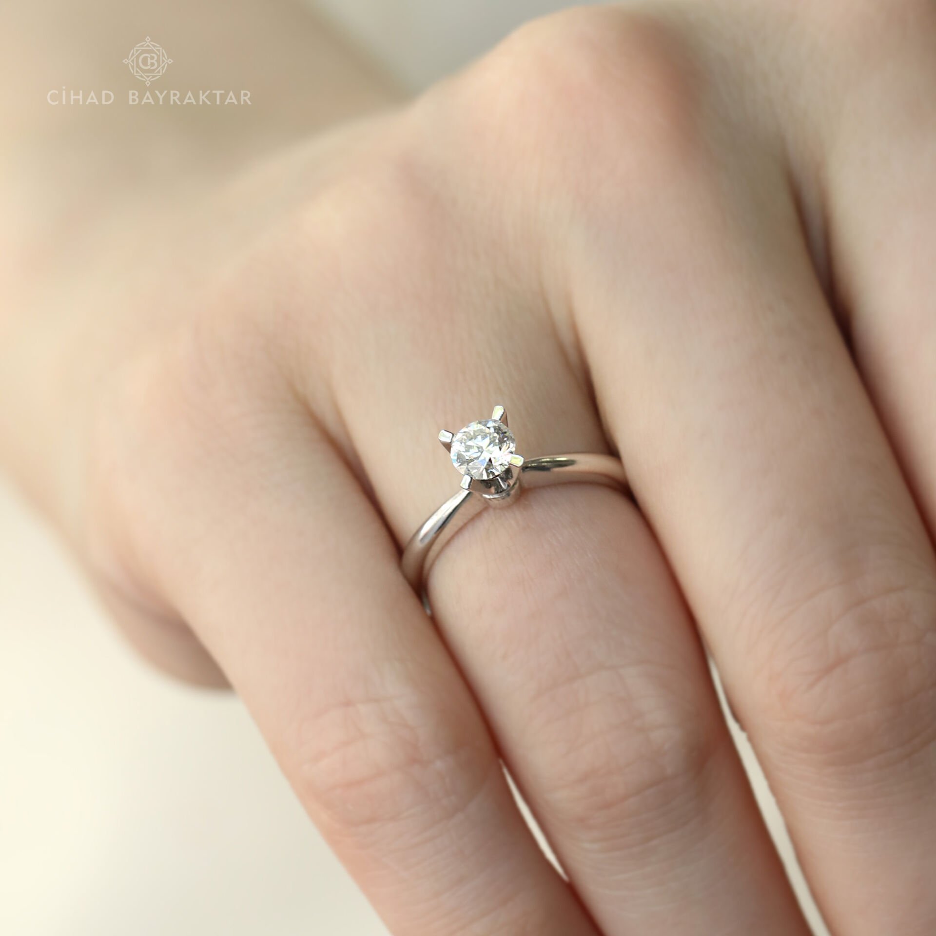 0,50 ct Pırlanta Tektaş Yüzük