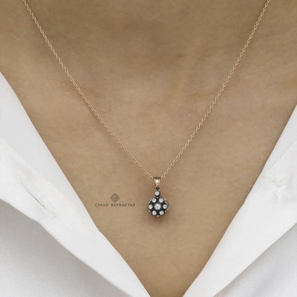 0,12 Karat Elmas Kolye