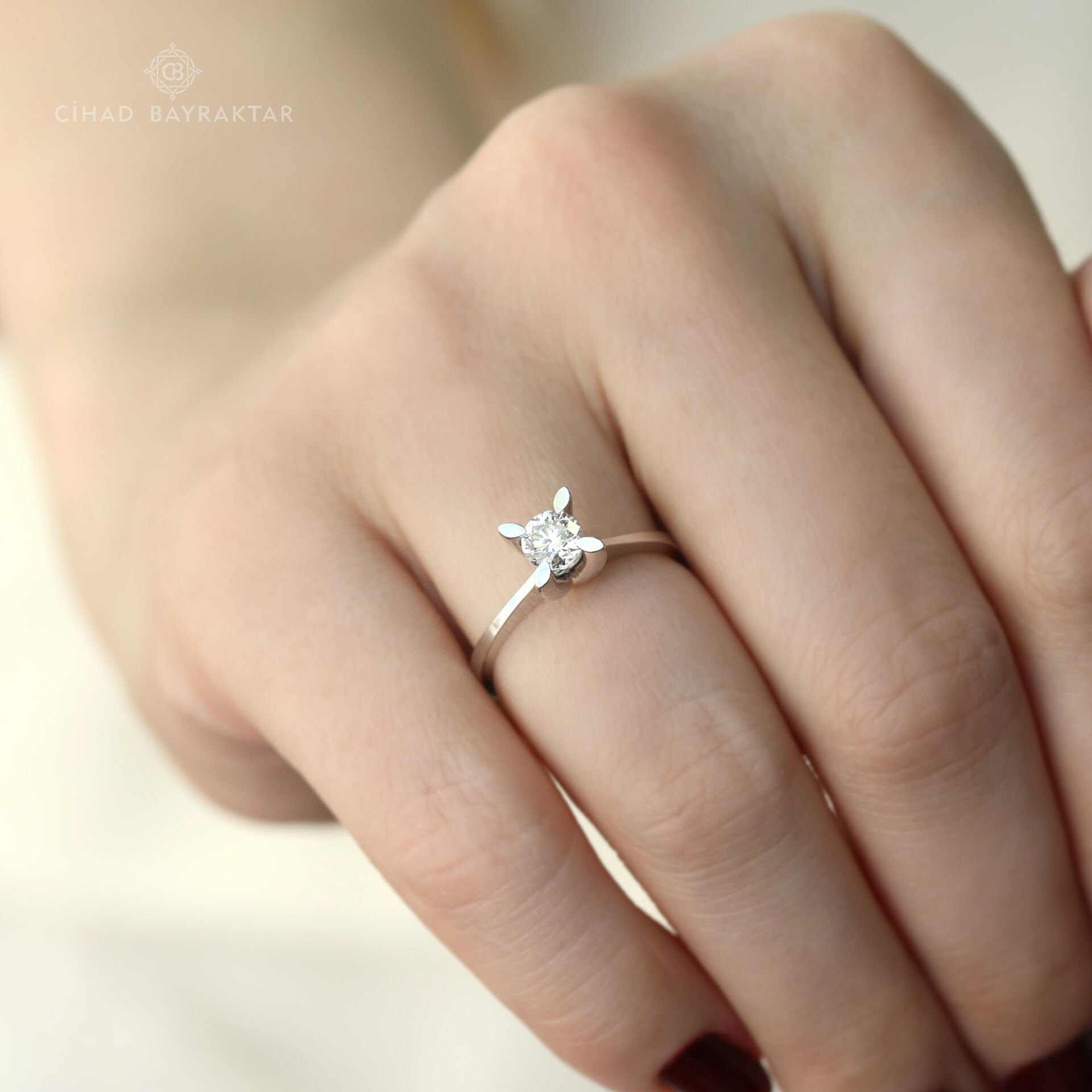 0,50 ct Pırlanta Tektaş Yüzük