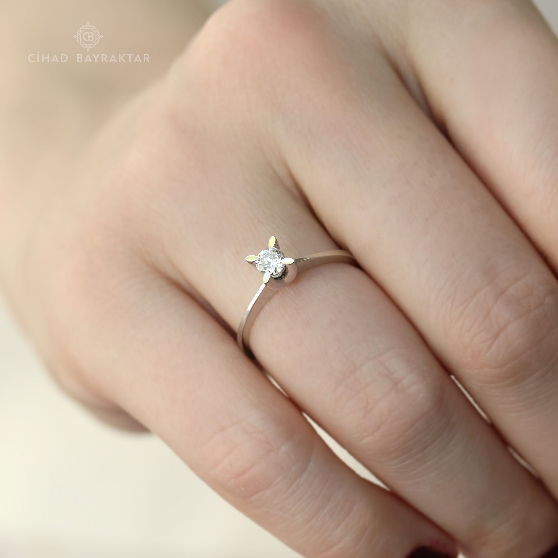 0,25 ct Pırlanta Tektaş Yüzük