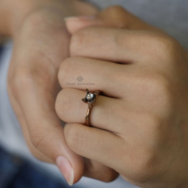 0.15 Ct.Elmas Yüzük