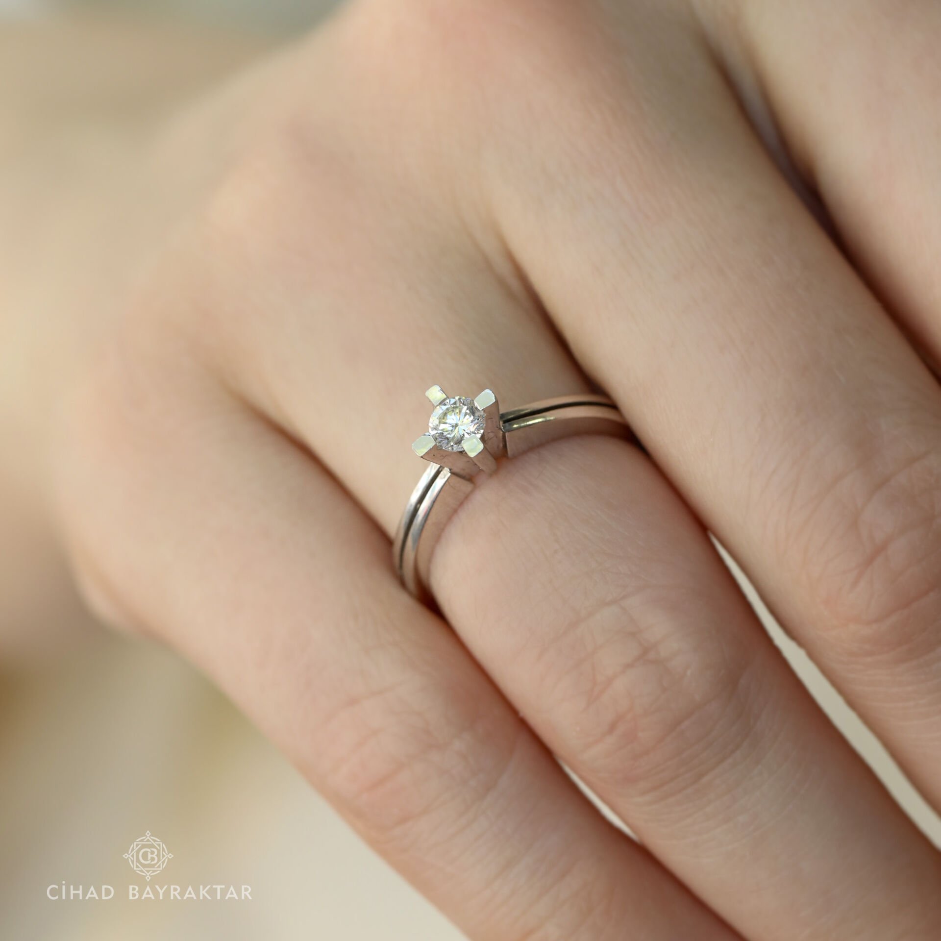 0,26 ct Pırlanta Tektaş Yüzük