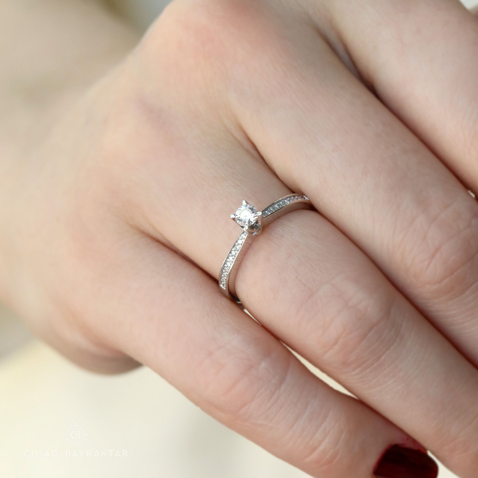 0,24 ct Pırlanta Tektaş Yüzük