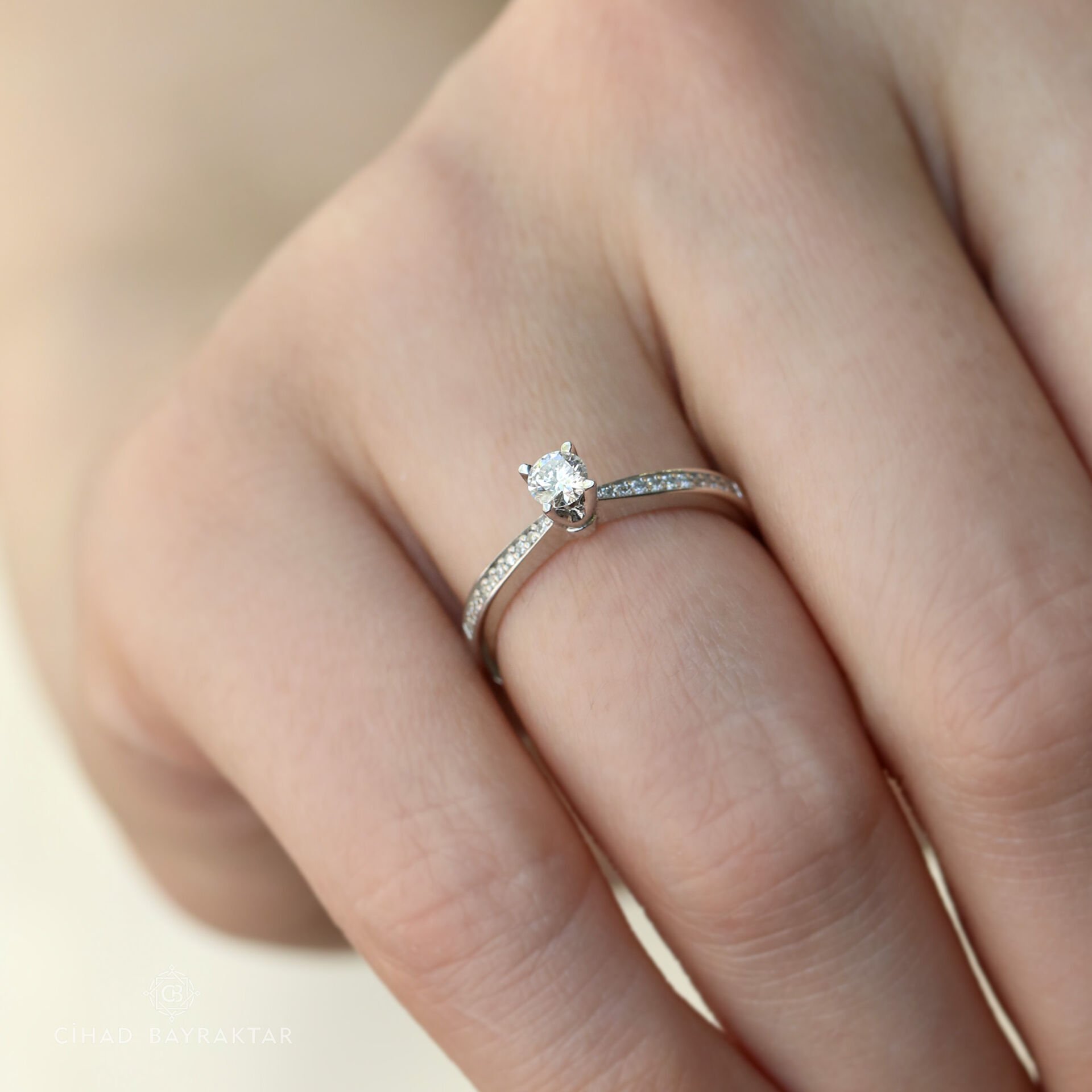 0,27 ct Pırlanta Tektaş Yüzük