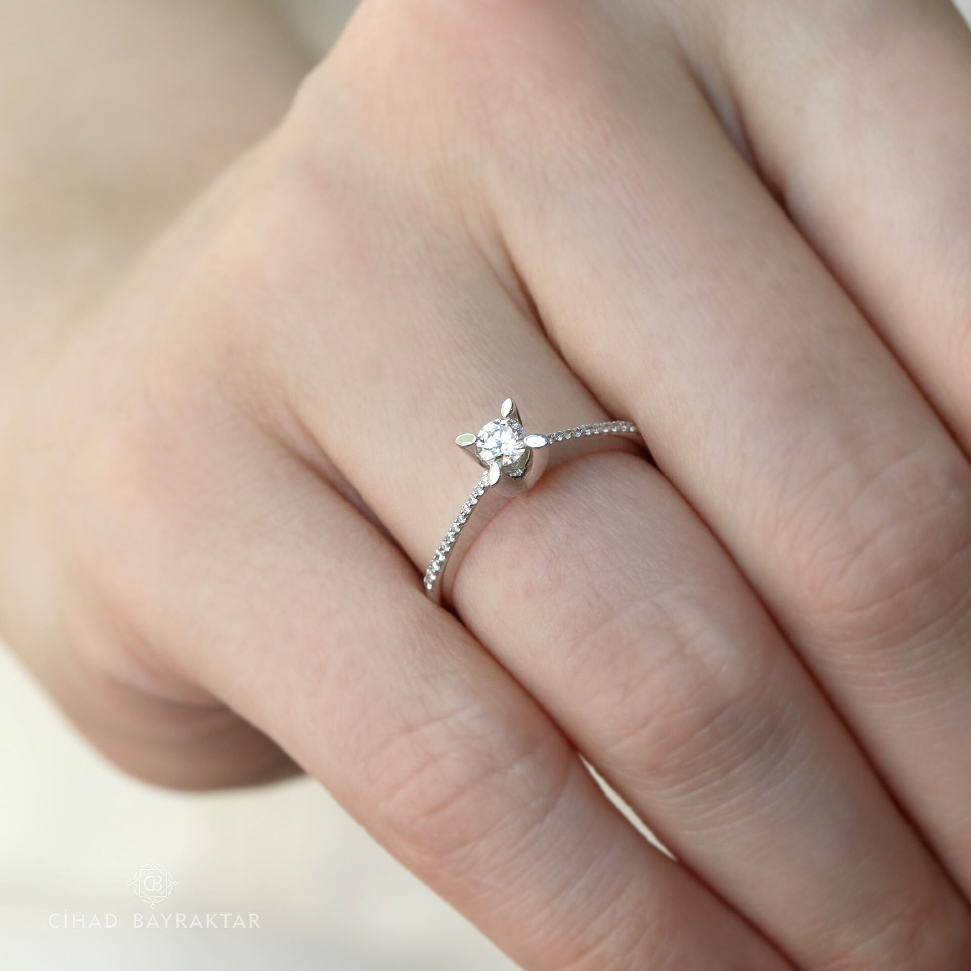 0,27 ct Pırlanta Tektaş Yüzük