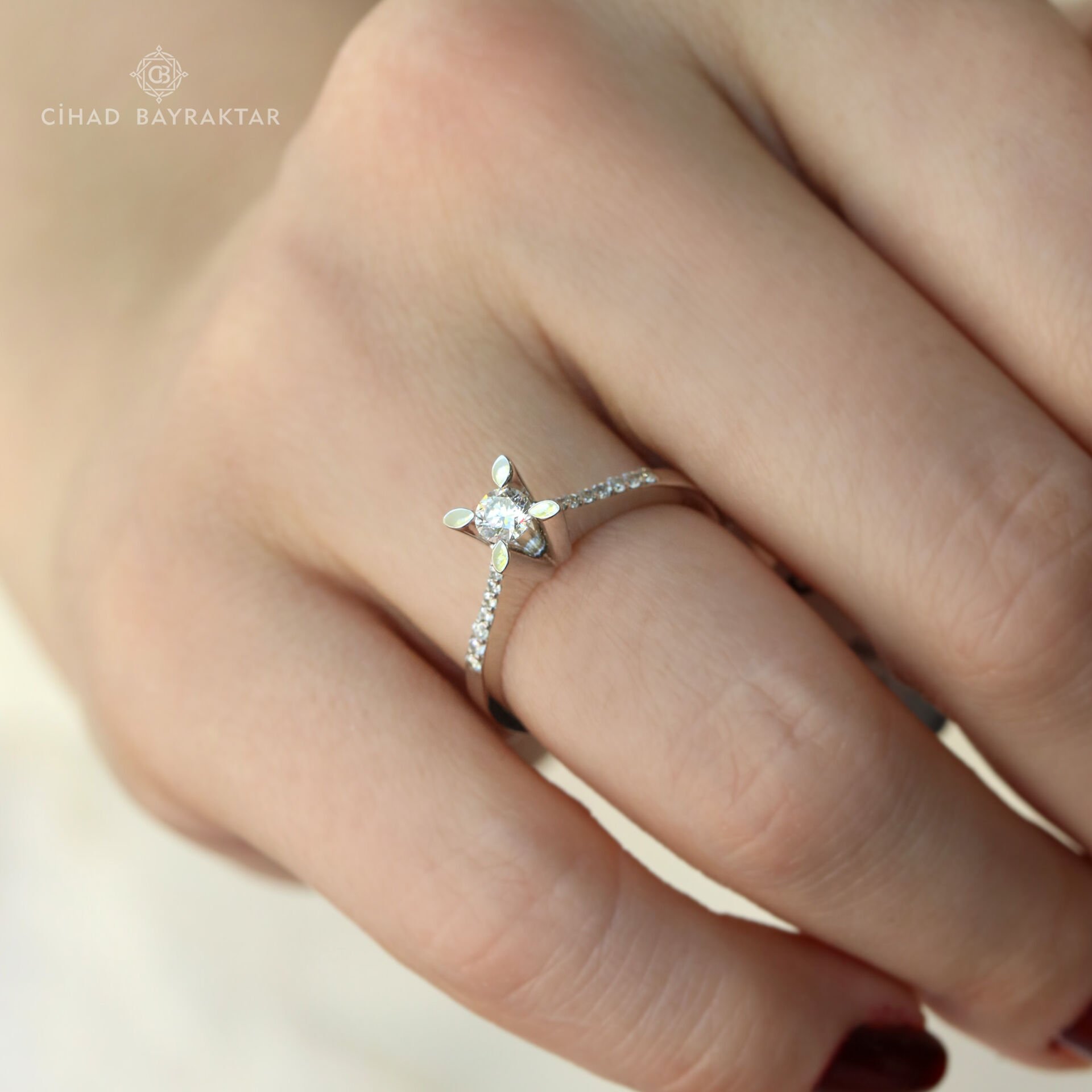 0,46 ct Pırlanta Tektaş Yüzük