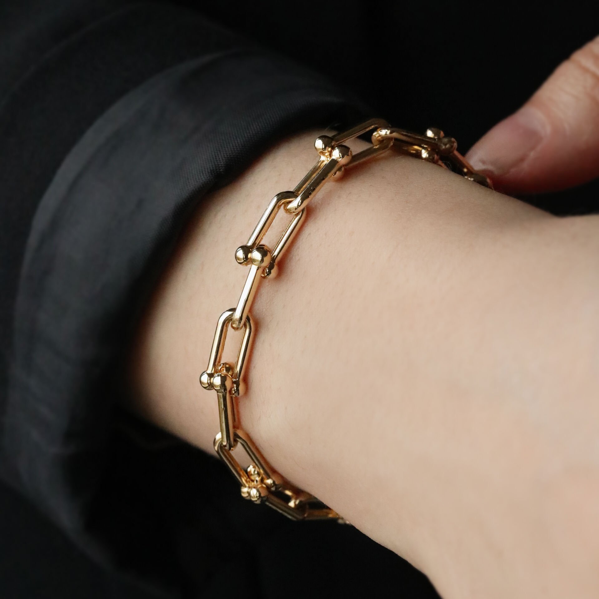 Tiffany Model Altın Bileklik