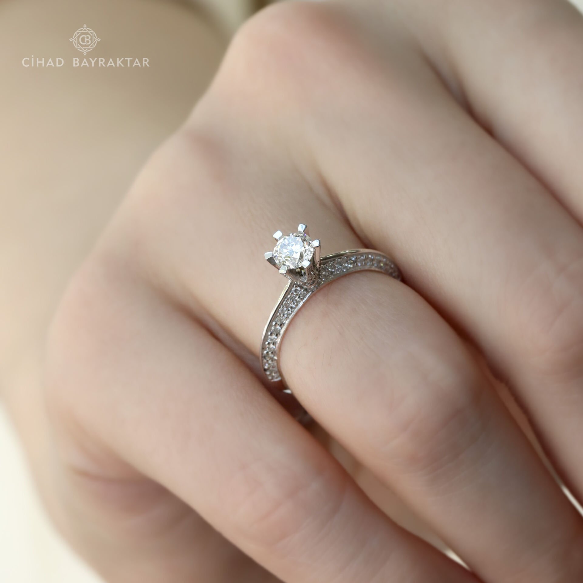 0,89 ct Pırlanta Tektaş Yüzük