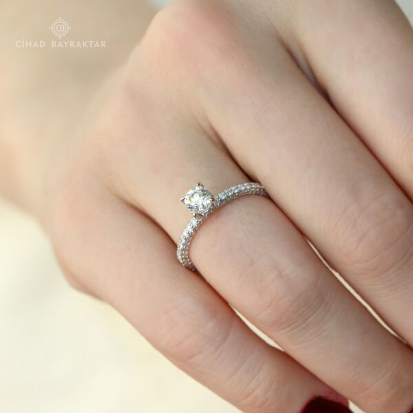 1,28 ct Pırlanta Tektaş Yüzük