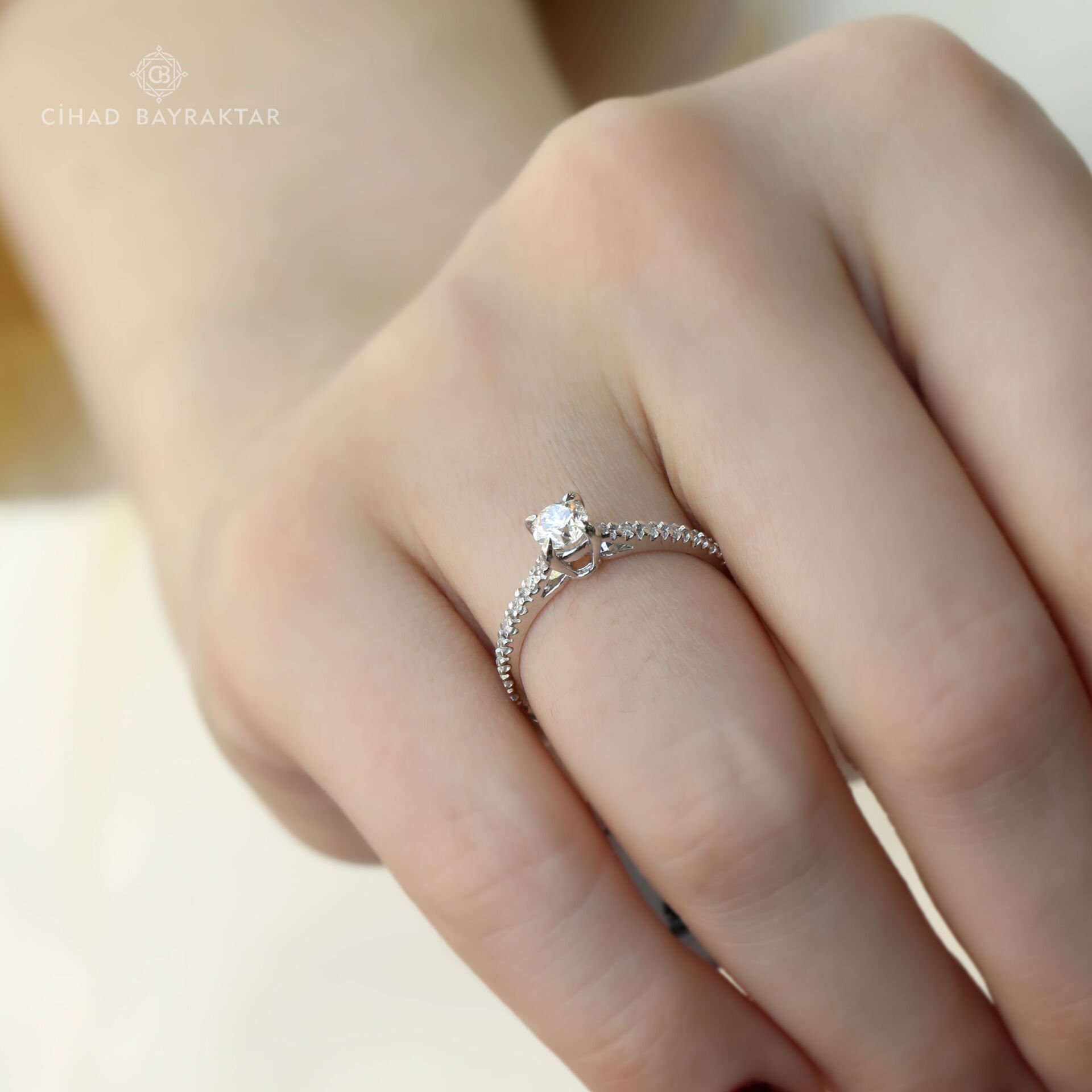 0,56 ct Pırlanta Tektaş Yüzük