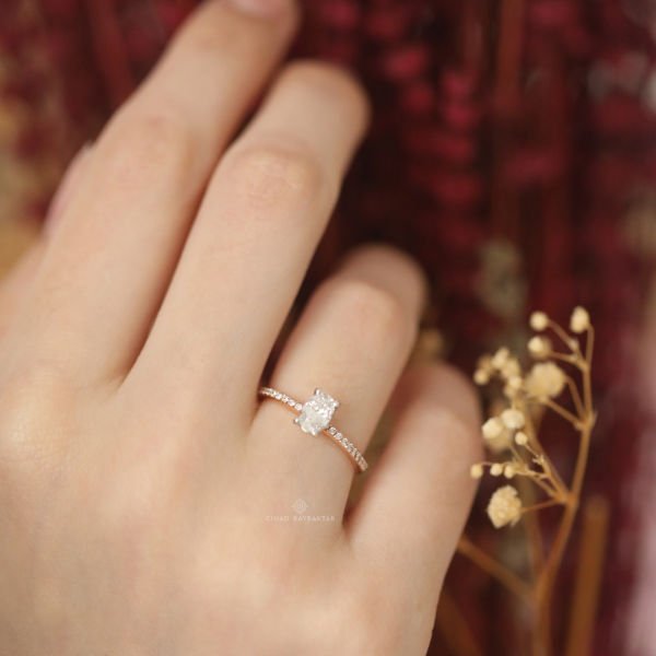 0,64 Ct. Tektaş  Pırlanta Yüzük