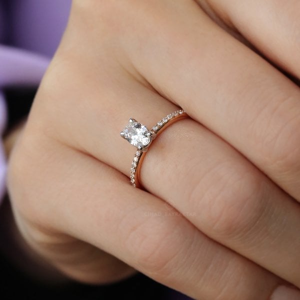 0,64 Ct. Tektaş  Pırlanta Yüzük