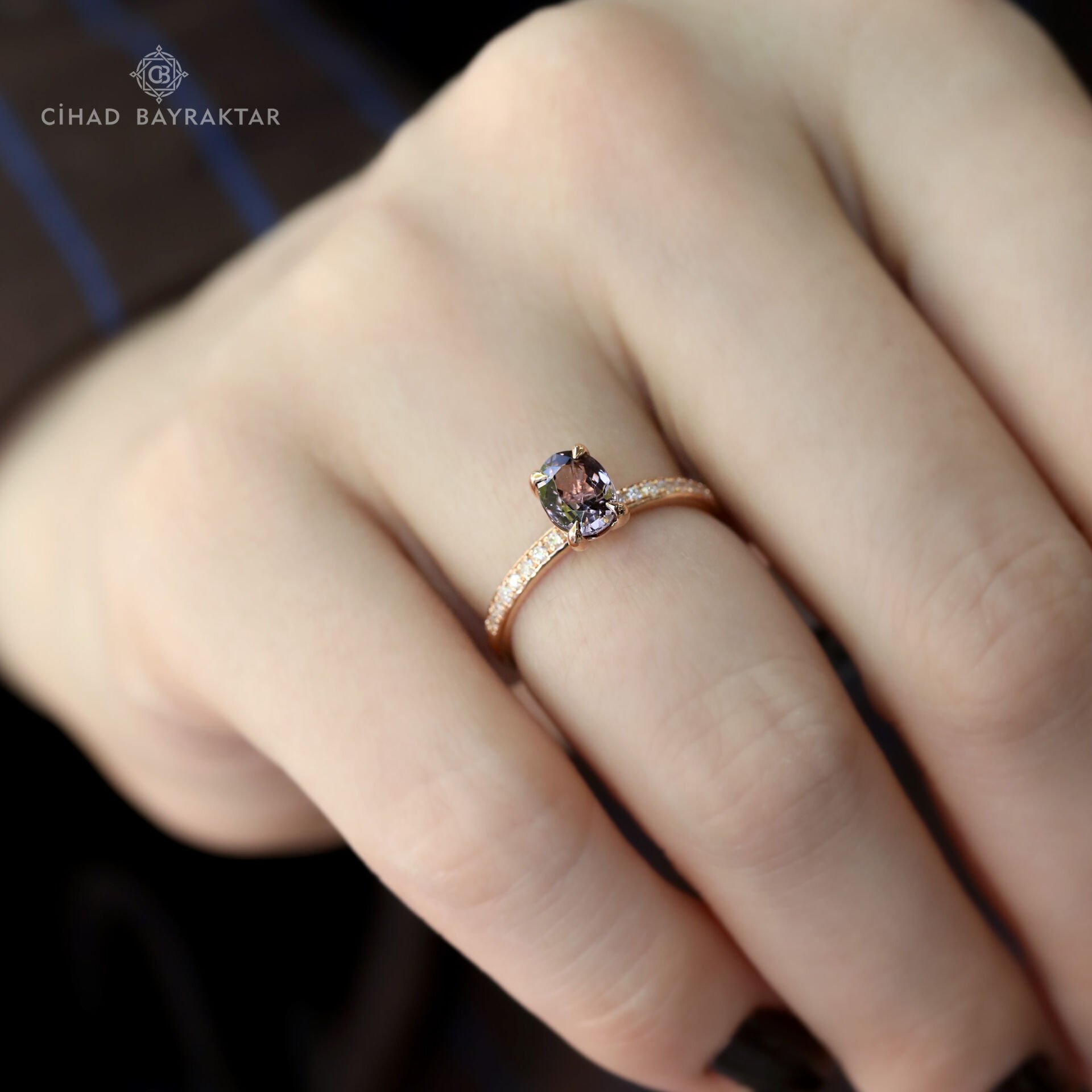 Spinel Pırlanta Yüzük