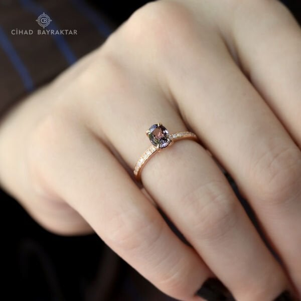Spinel Pırlanta Yüzük