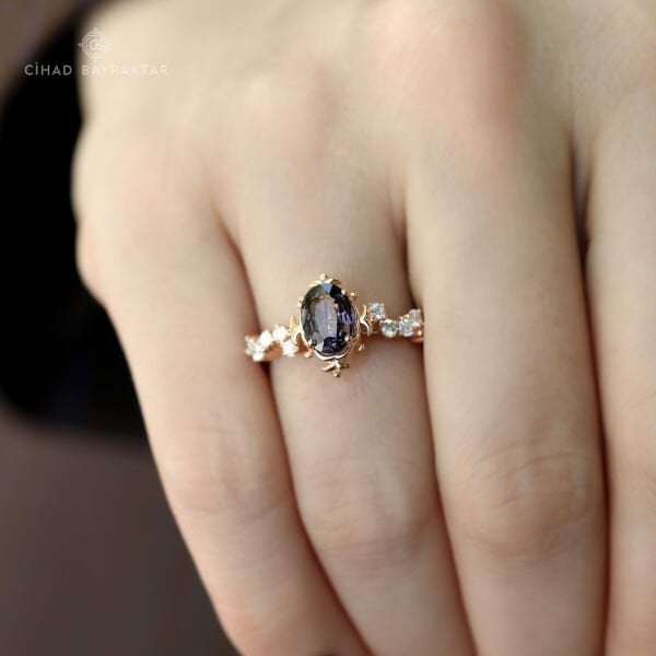 Spinel Pırlanta Yüzük