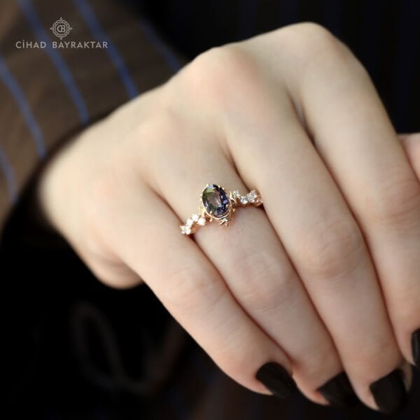 Spinel Pırlanta Yüzük