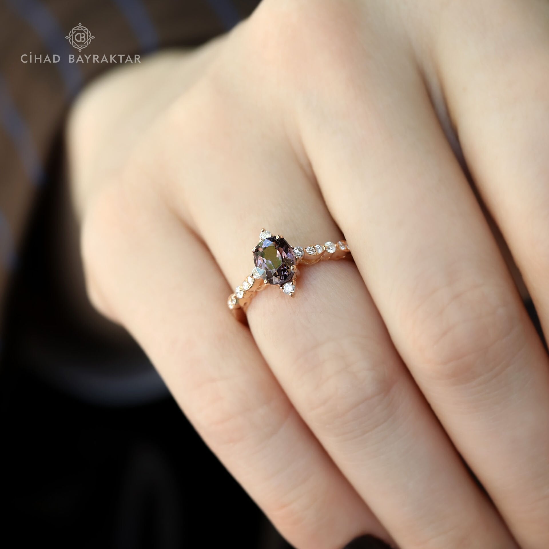 Spinel Pırlanta Yüzük