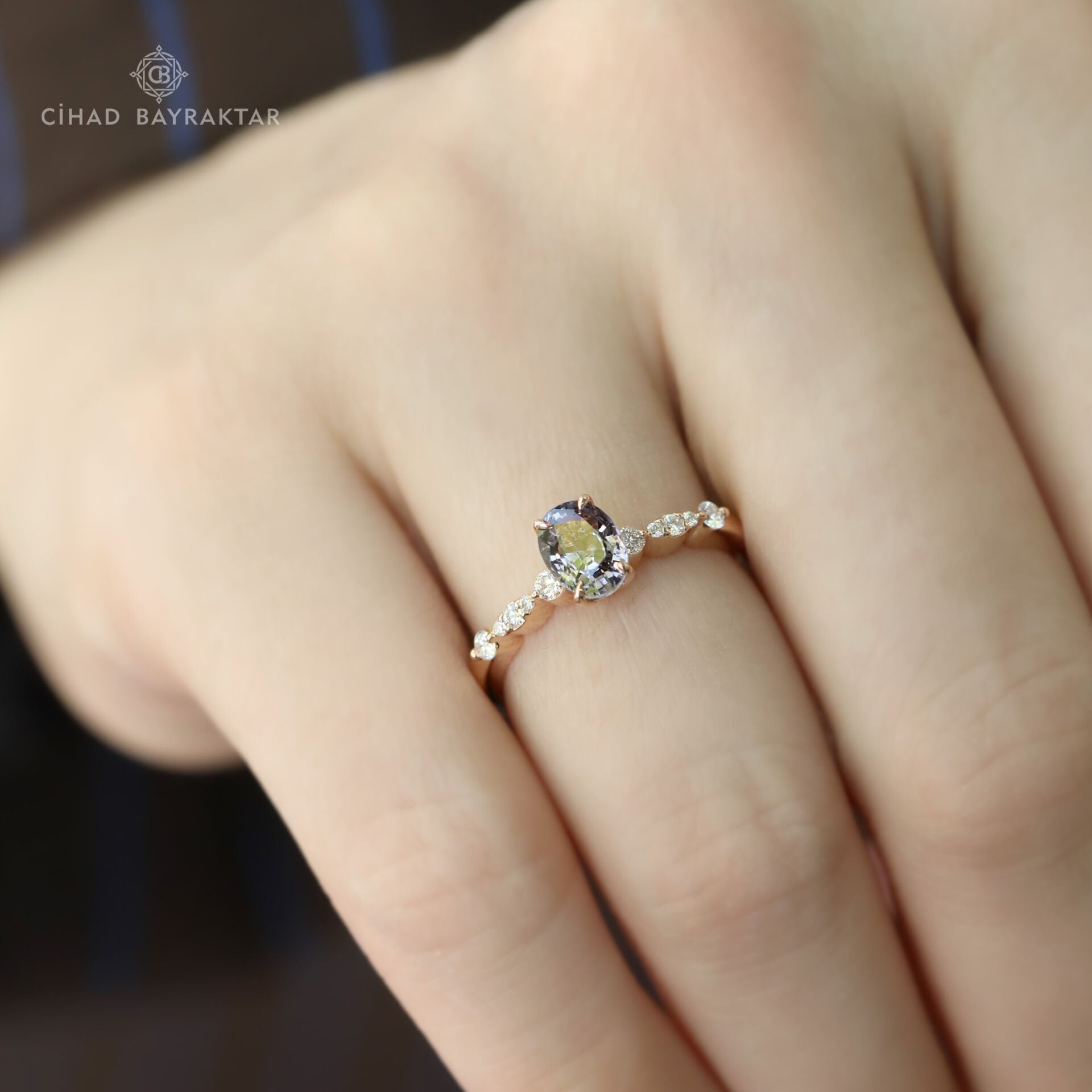 Spinel Pırlanta Yüzük