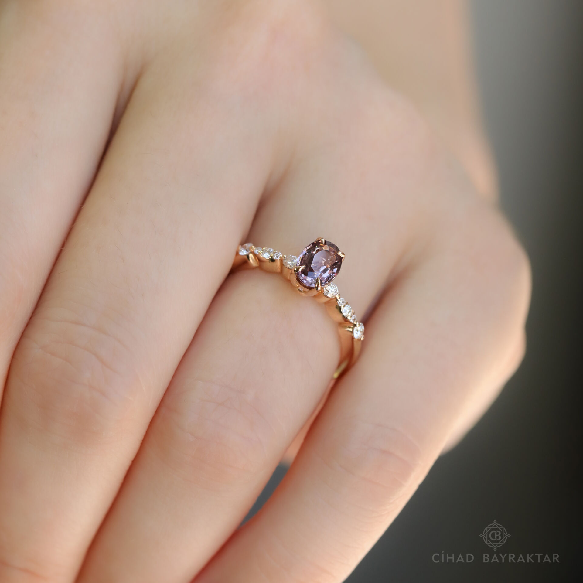 Spinel Pırlanta Yüzük
