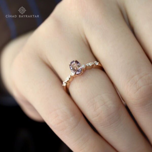 Spinel Pırlanta Yüzük