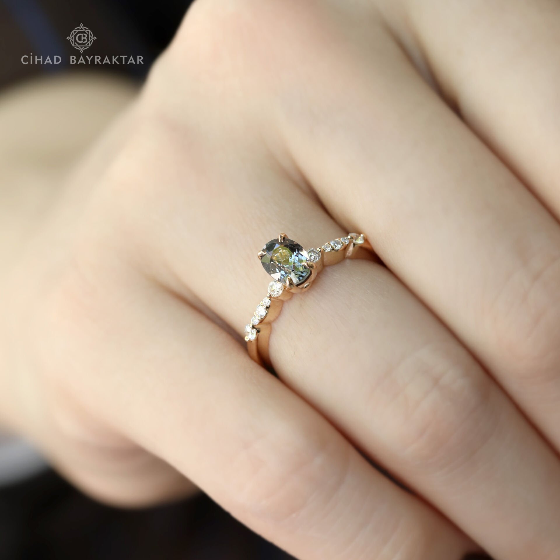 Spinel Pırlanta Yüzük