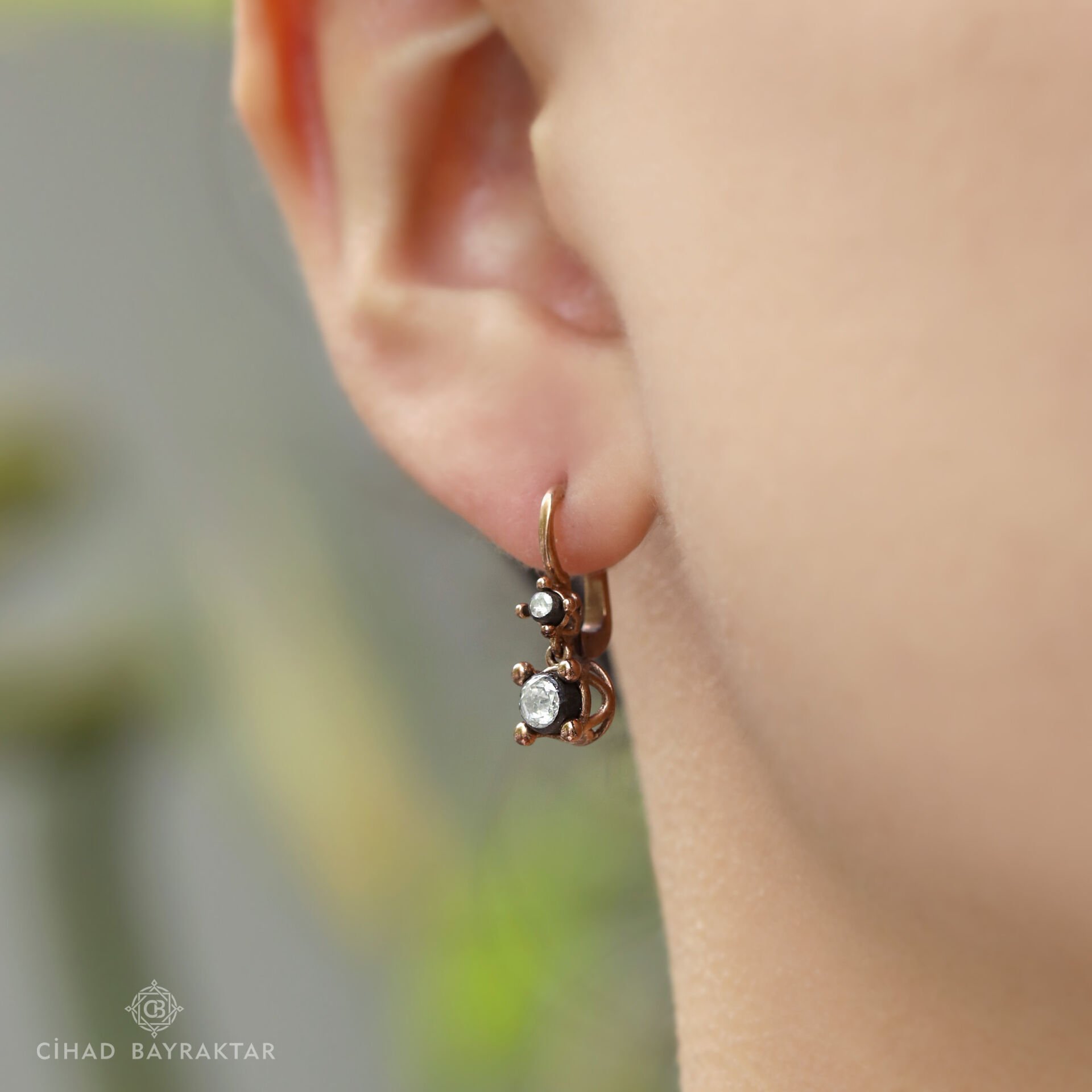 0,28 ct Elmas Tektaş Küpe