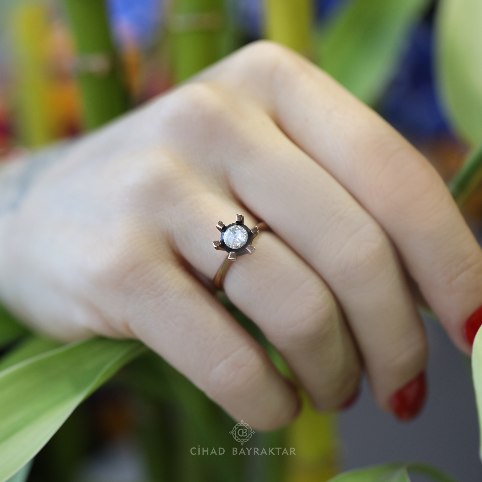 0.45 Ct.Elmas Yüzük