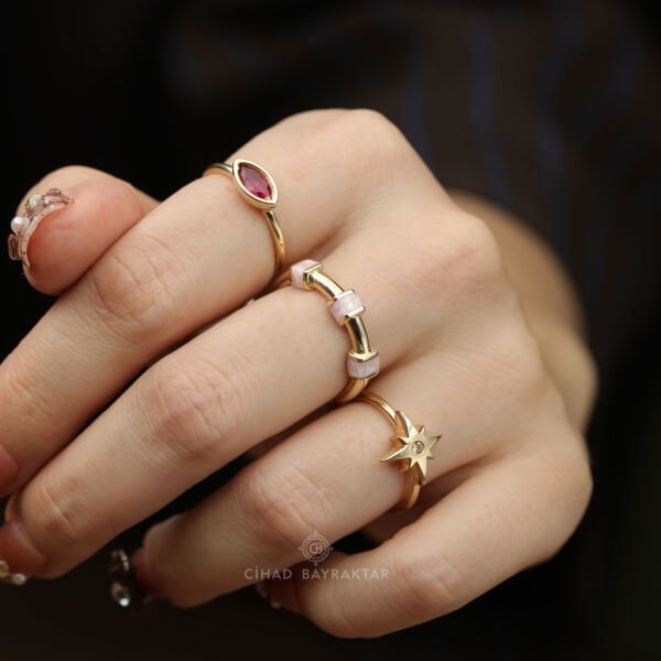 Cetaş Polaris Altın Yüzük