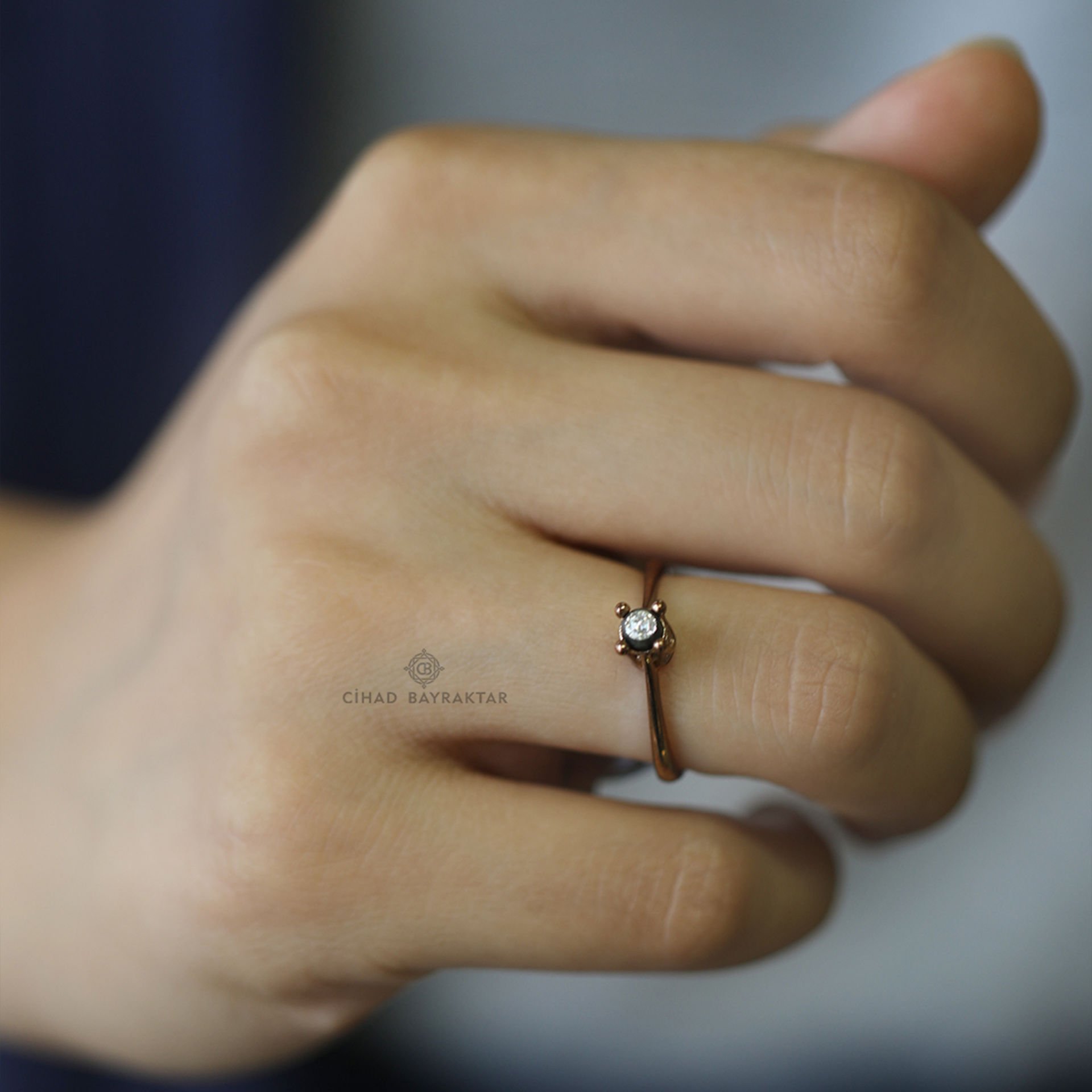 0.06 Ct.Elmas Yüzük