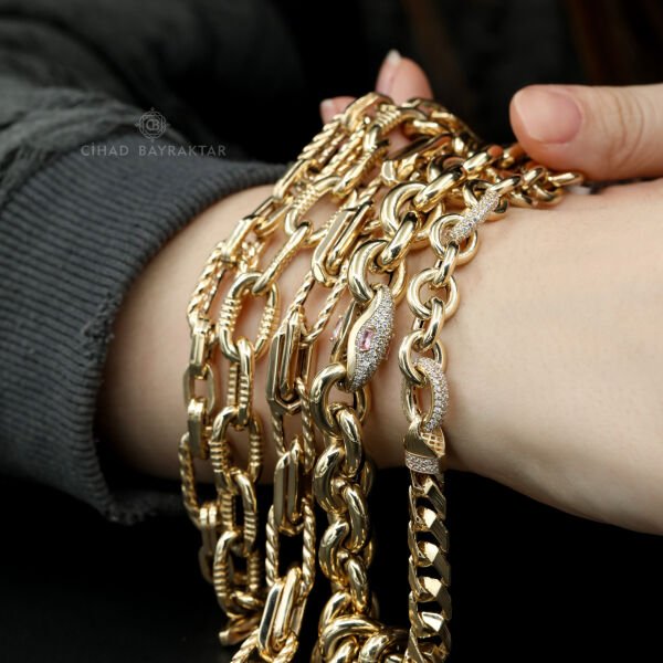 Zincir Altın Bileklik