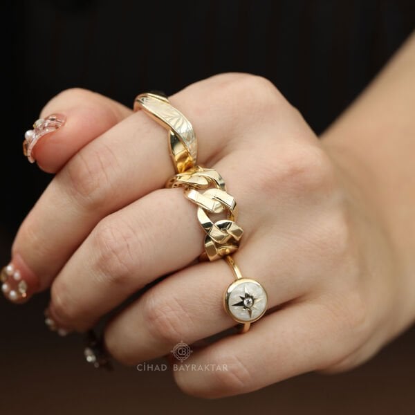 Cetaş Polaris Altın Yüzük