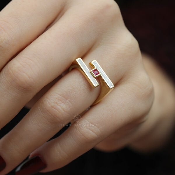 Cetaş Minima Altın Yüzük